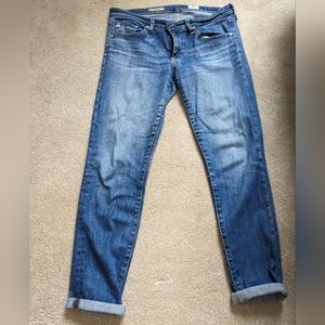 AG Adriano Golschmied blue jeans (cigarette leg - The Stilt)